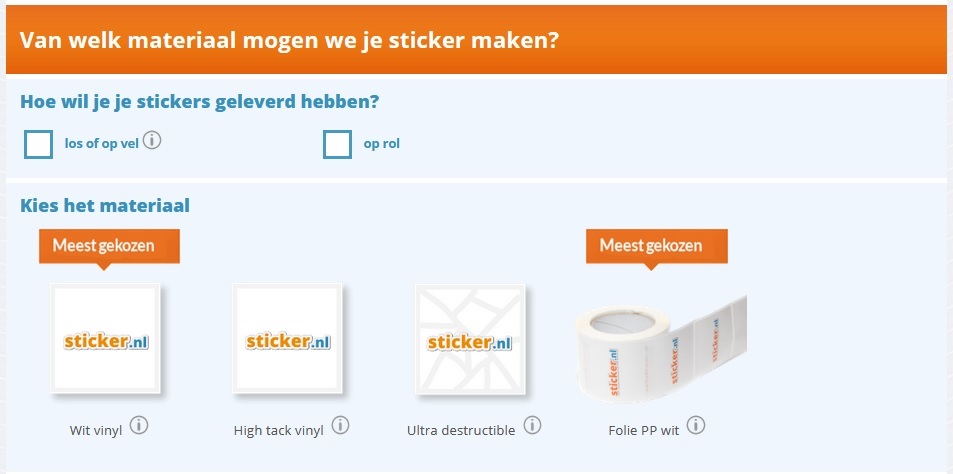 materialen keuringsstickers